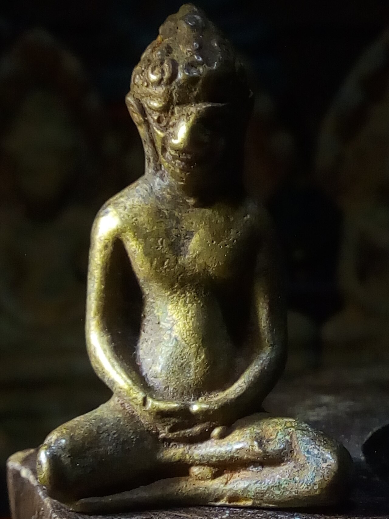 Chiang Saen (Lanna) bronze Buddha — Phra Chiang Saen Style