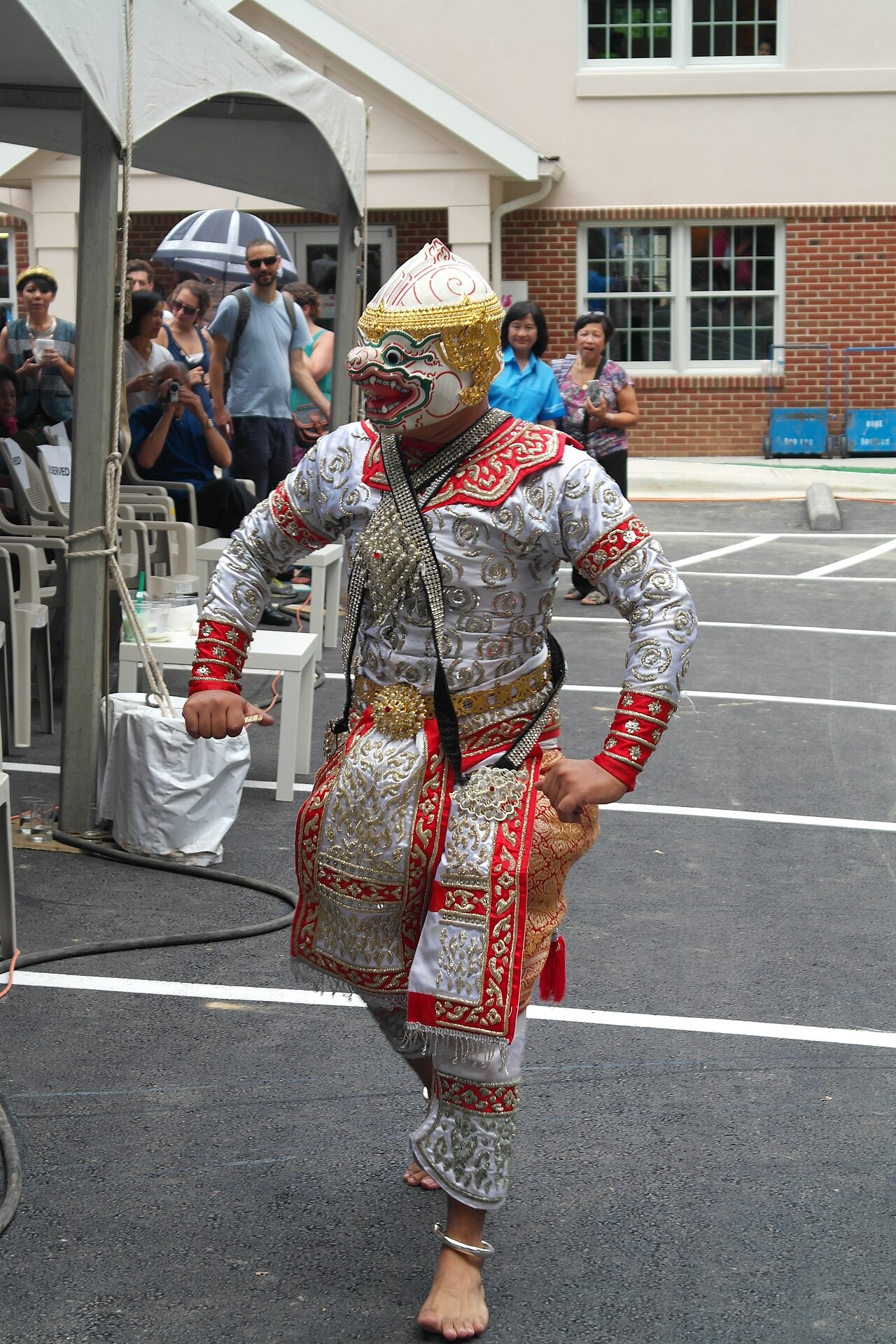 Hanuman figure — Wat Thai Village DC 2013
