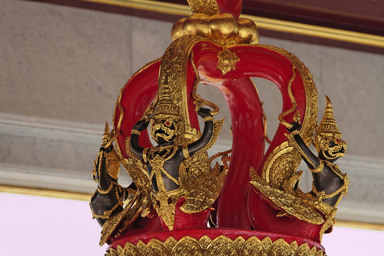 Phaya Khrut (the garuda) — Wat Trimitr, Bangkok, Thailand