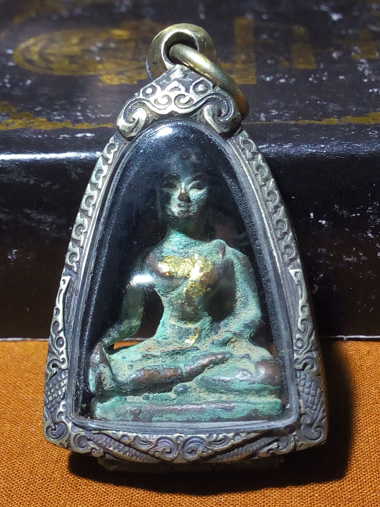 Chiang Saen (Lanna) bronze Buddha — พระเชียงแสน สิงห์๑ กรุเชียงแสน ขนาด ๑ นิ้ว