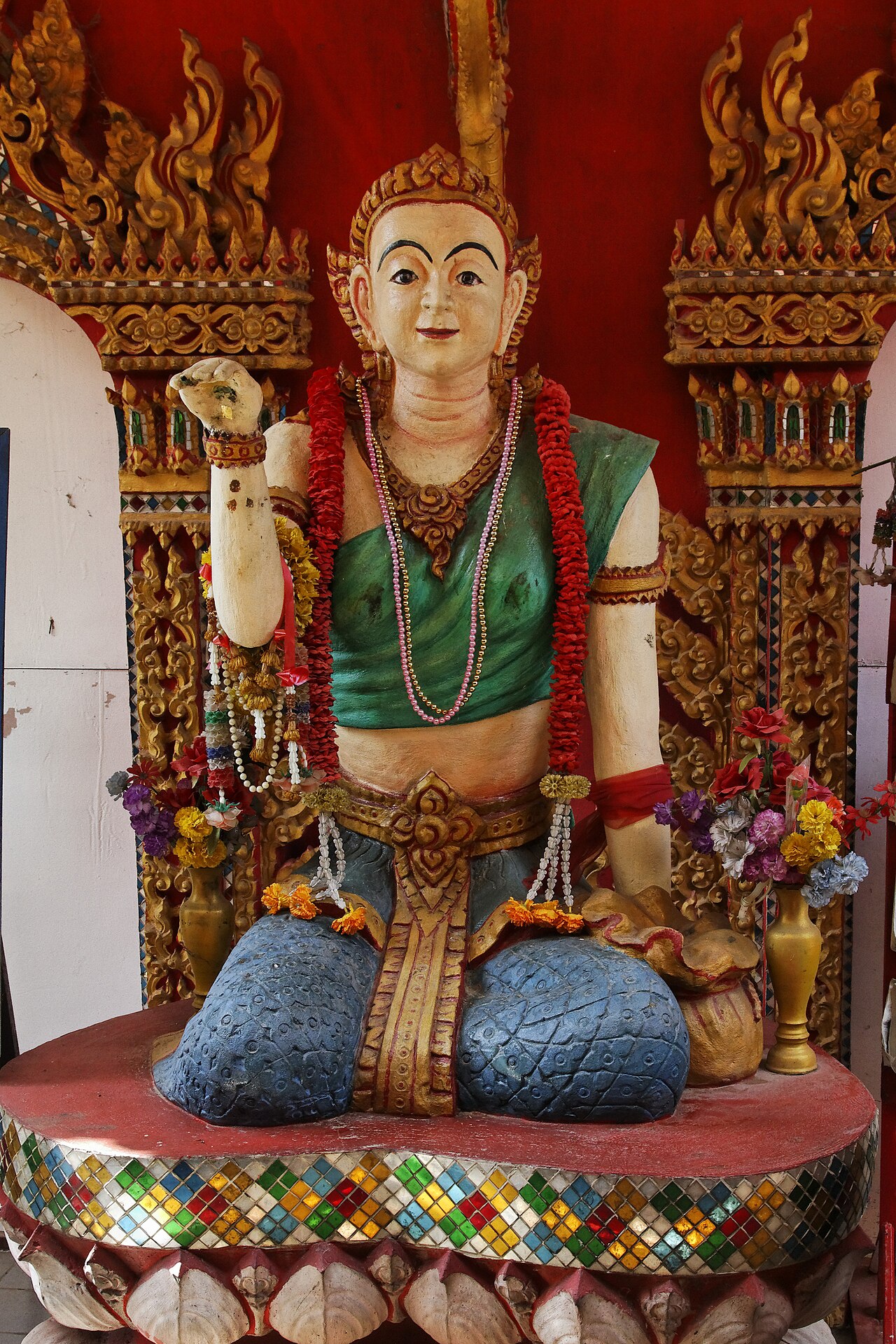 Nang Kwak (the beckoning lady) — Wat Phra That Ruang Rong is a buddhist temple located in the Province of Sisaket
