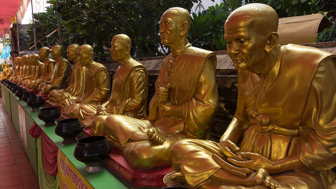 Luang Pu Thuat amulet — This is a photo of a monument in Thailand identified by the ID