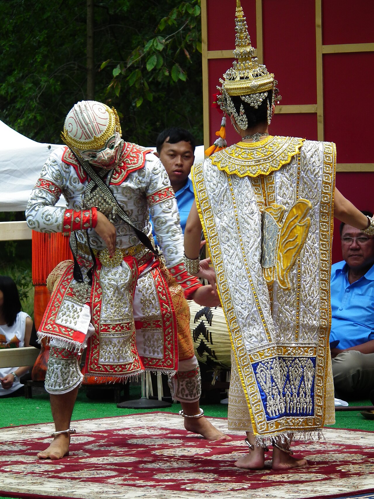 Hanuman figure — Wat Thai Village DC 2013