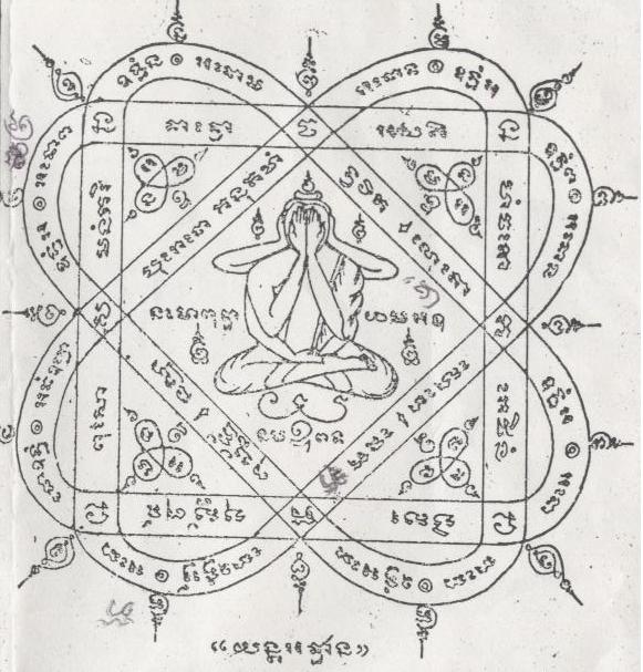 Takrut (inscribed scroll-tube) — Thai amulet or "Yantra"