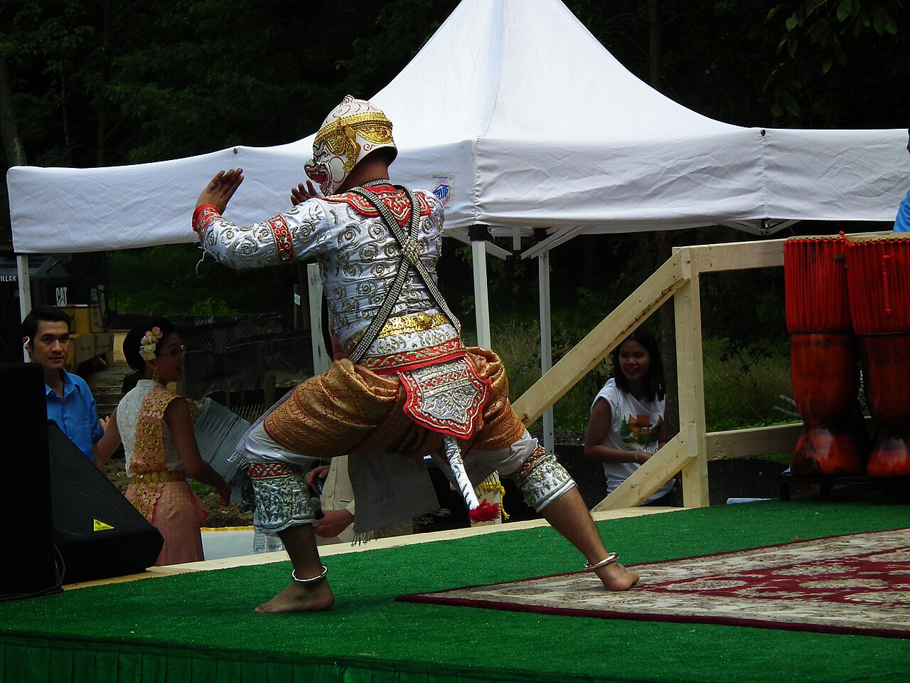 Hanuman figure — Wat Thai Village DC 2013