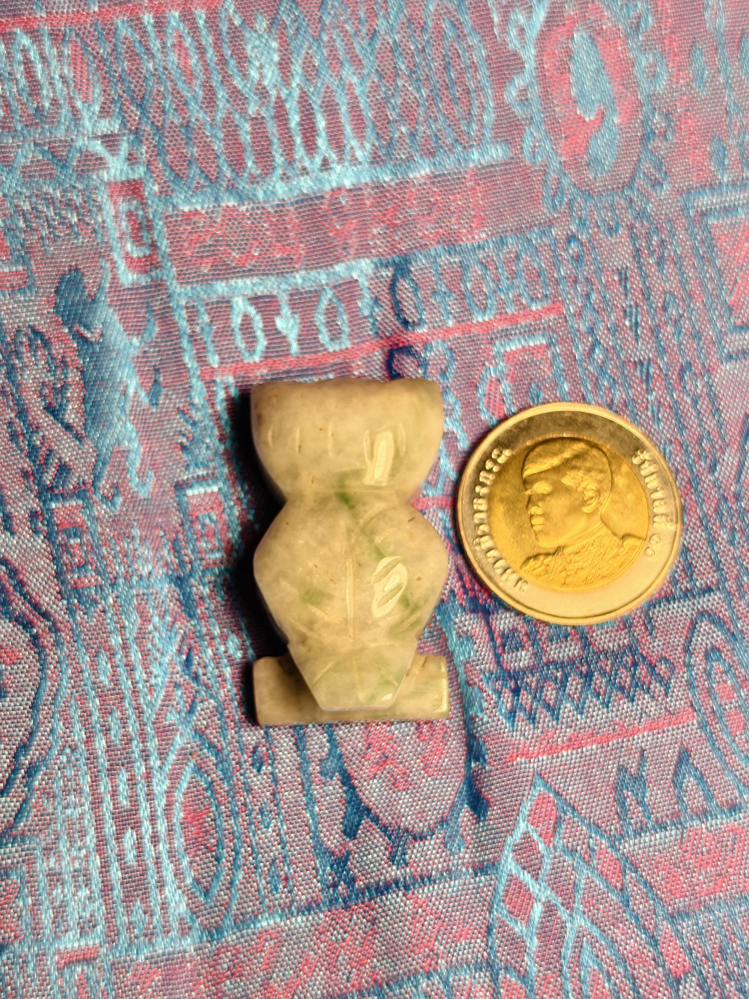 Carved owl, photograph 2