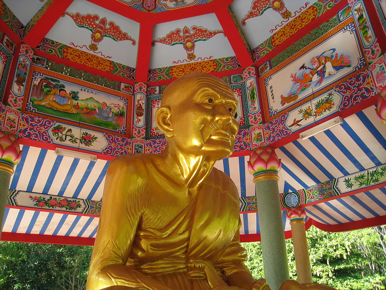 Luang Pu Thuat amulet — 17 Luang Por Tor, Magificent Dharma Temple, Sadao