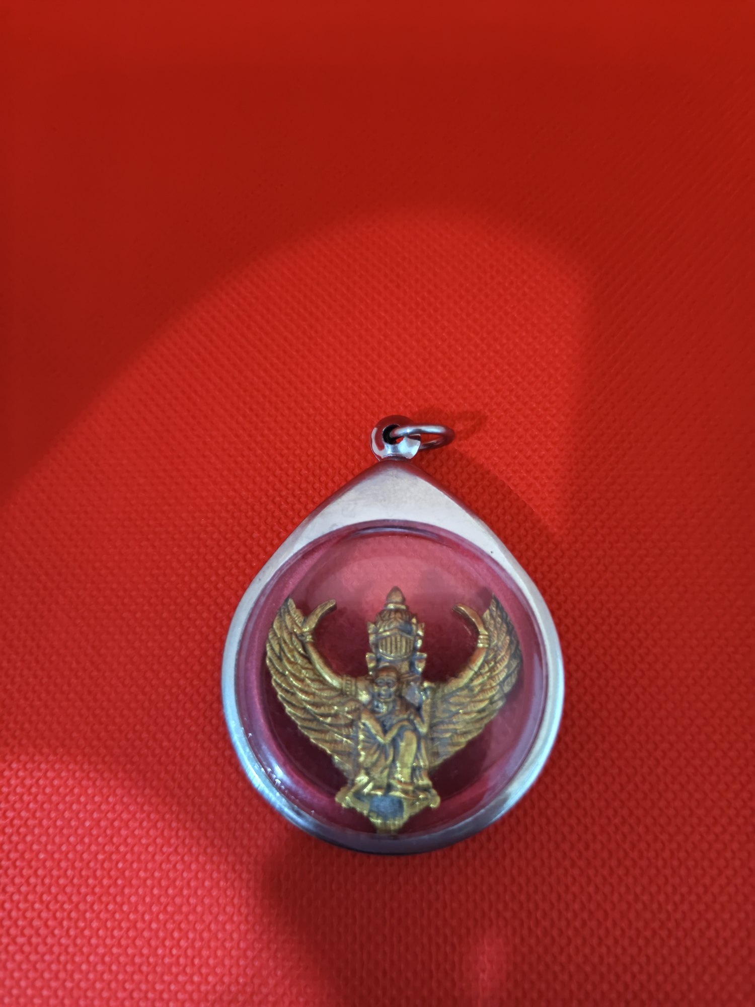 Garuda in a round case, photograph 1