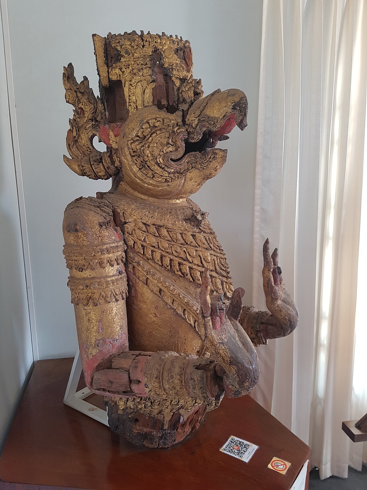 Phaya Khrut (the garuda) — * Place: Building 1, Chao Sam Phraya National Museum, Phra Nakhon Si Ayutthaya Province, Thailand
Items: Garuda bow of a
