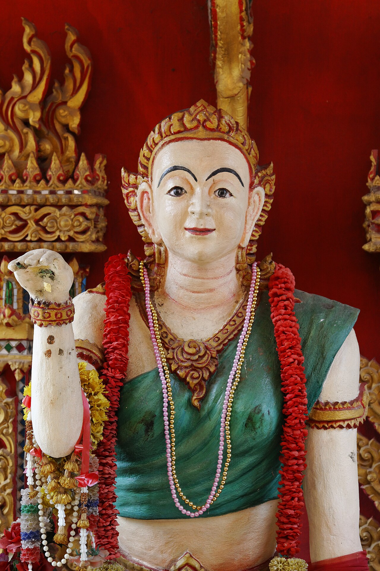 Nang Kwak (the beckoning lady) — Wat Phra That Ruang Rong is a buddhist temple located in the Province of Sisaket