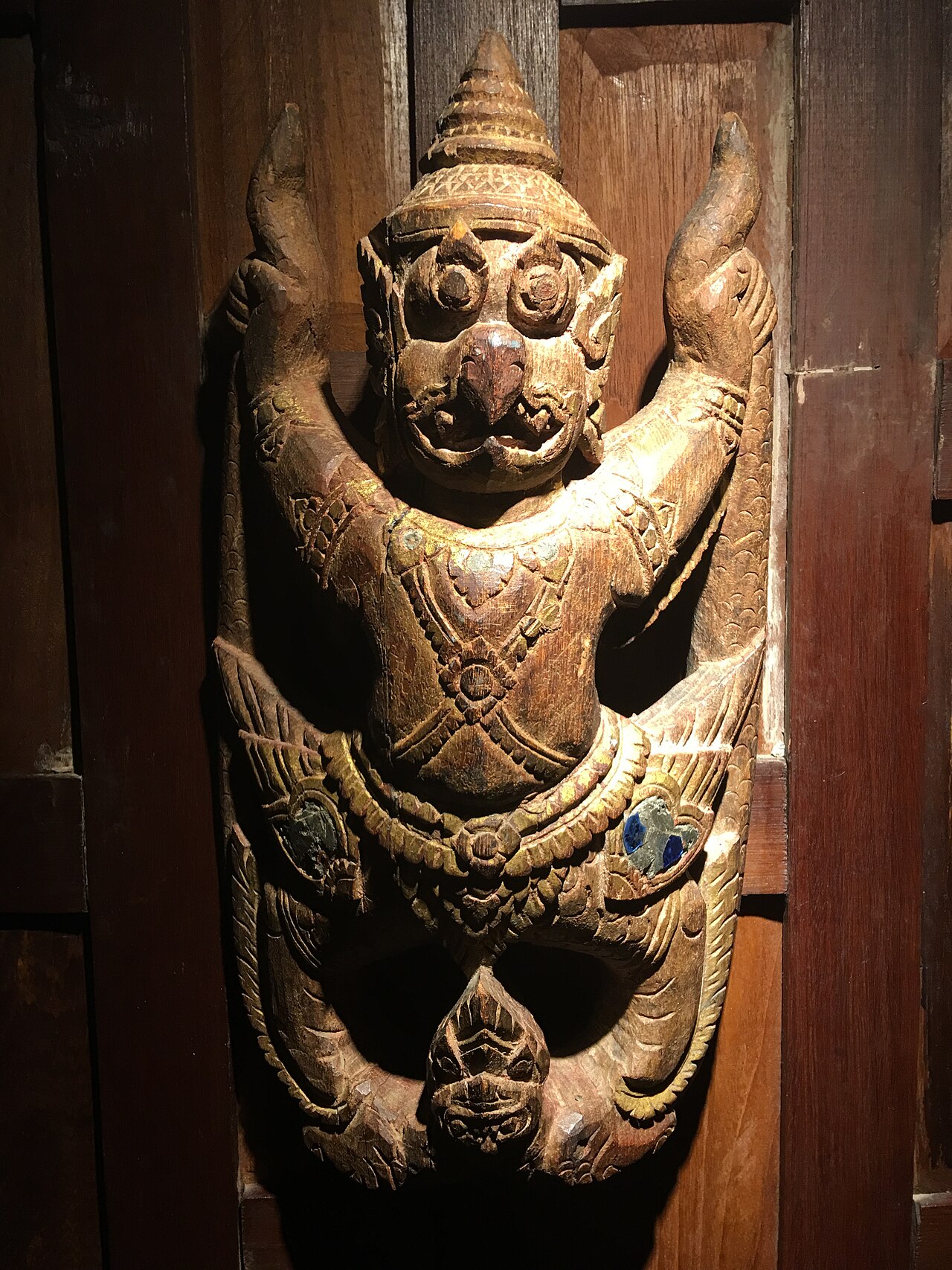 Phaya Khrut (the garuda) — Thai artwork of unknown age, Jim Thompson House collection, Bangkok