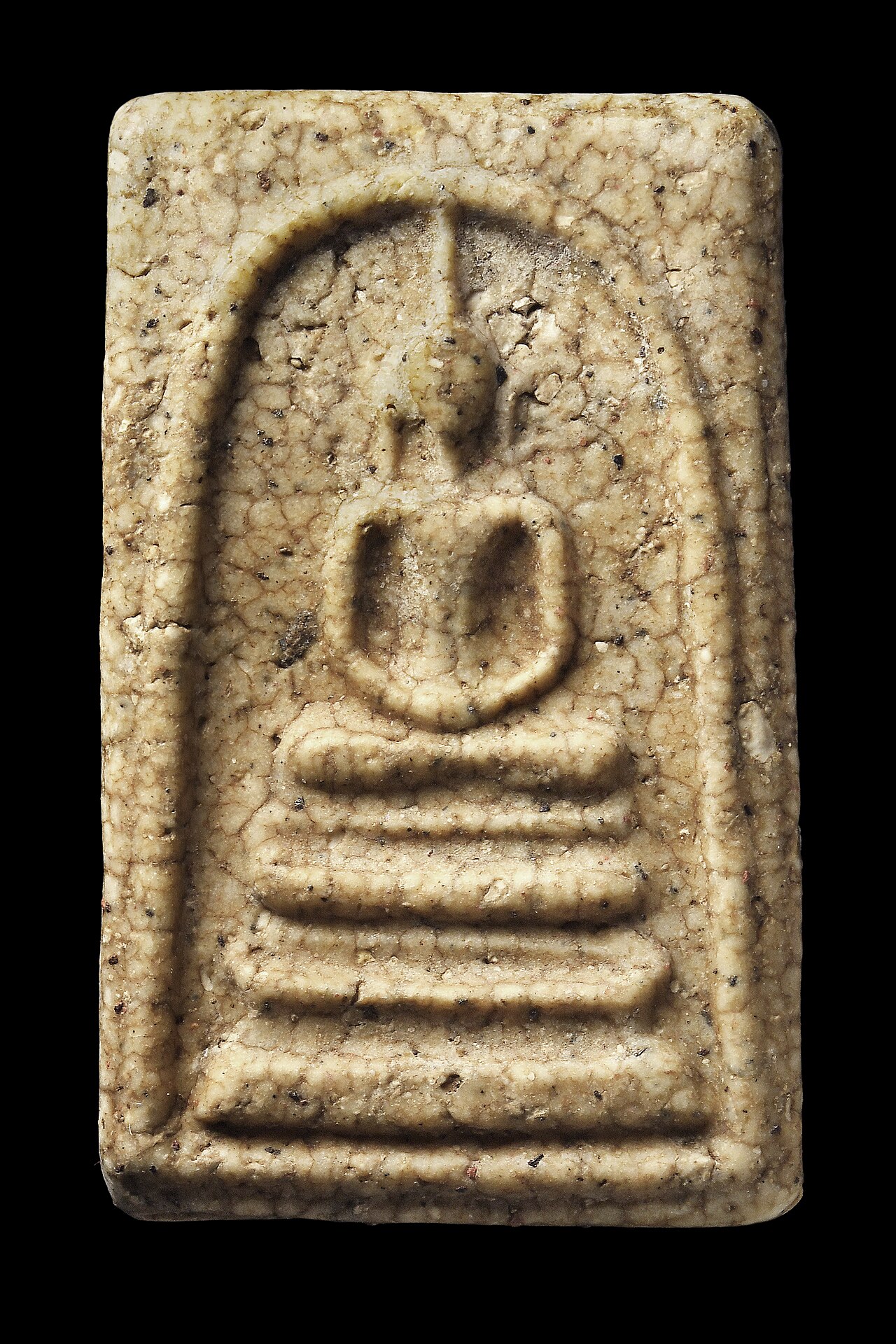 Phra Somdej — พระสมเด็จวัดระฆังพิมพ์ทรงฐานแซม