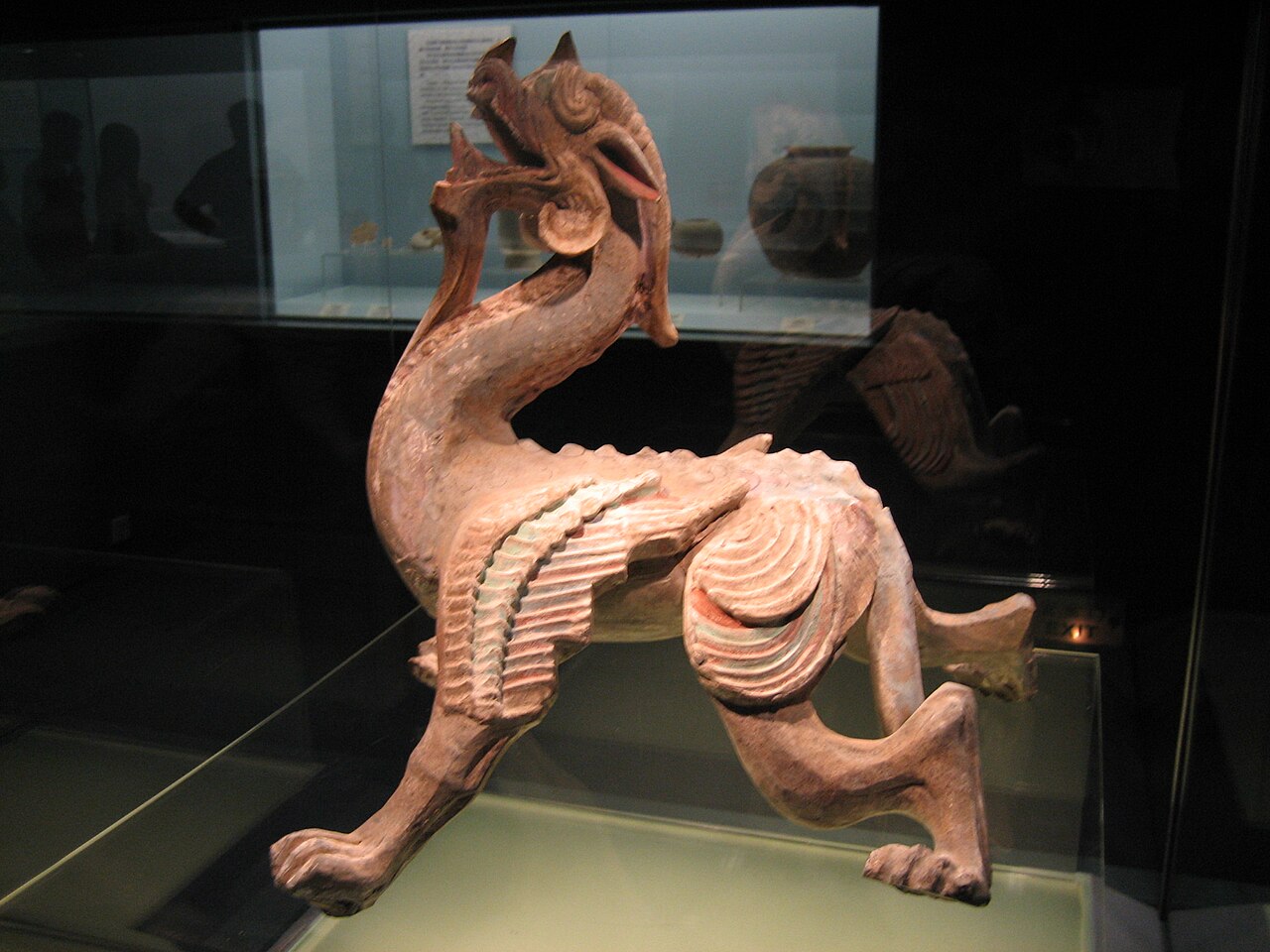 Pixiu (wealth beast) pendant — Bixie, a traditional Chinese monster, at Shanghai Museum