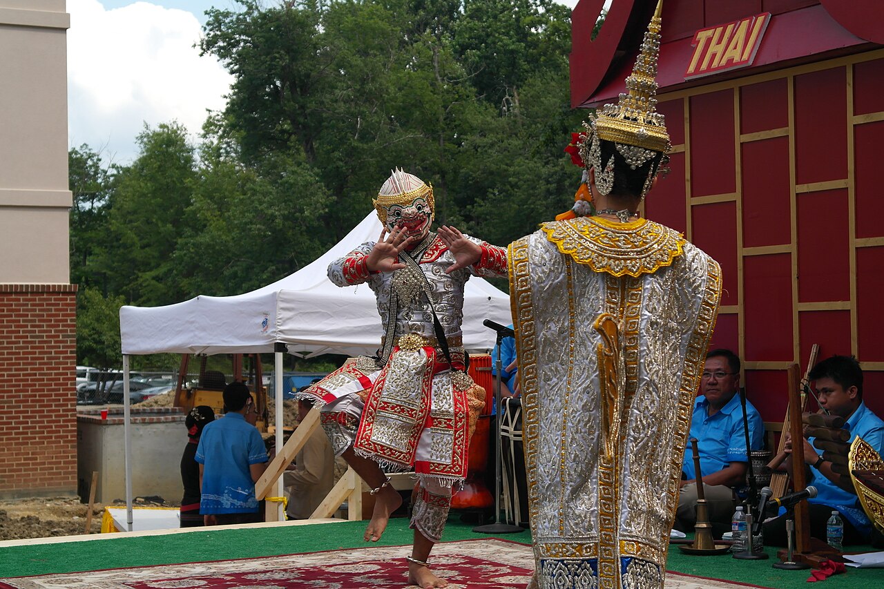 Hanuman figure — Wat Thai Village DC 2013