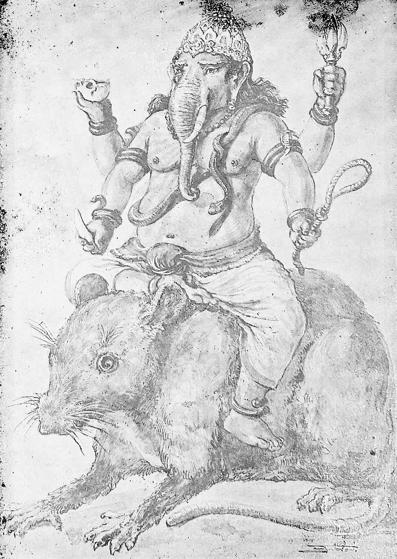 Ganesha pendant — Thai depiction of Hindu god Gaṇeśa