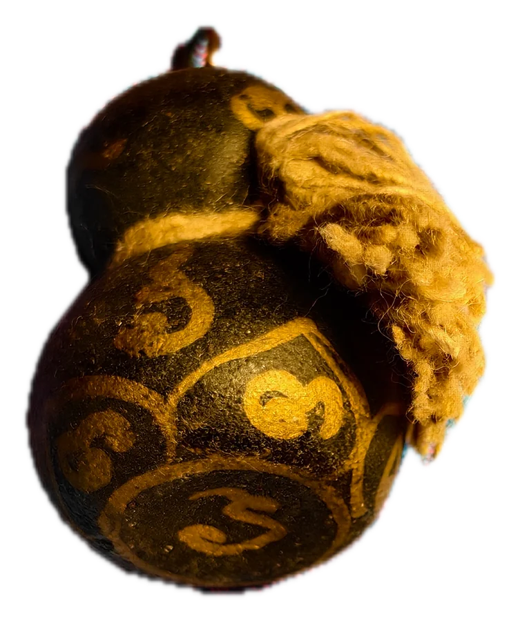 น้ำเต้า เขียนลาย · Painted gourd