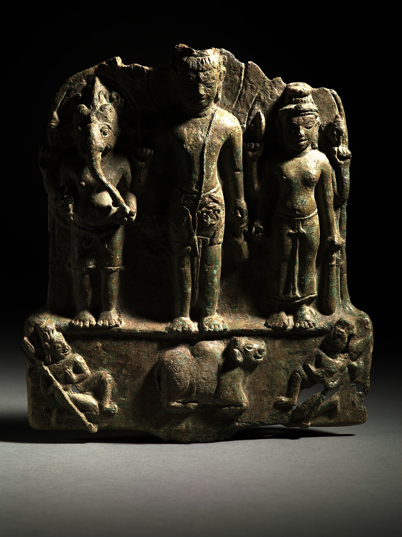 Ganesha pendant — Thailand, Prakhon Chai District, 8th century
Sculpture
Copper alloy
Purchased with funds provided by Christian Humann an