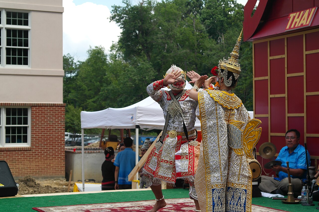 Hanuman figure — Wat Thai Village DC 2013