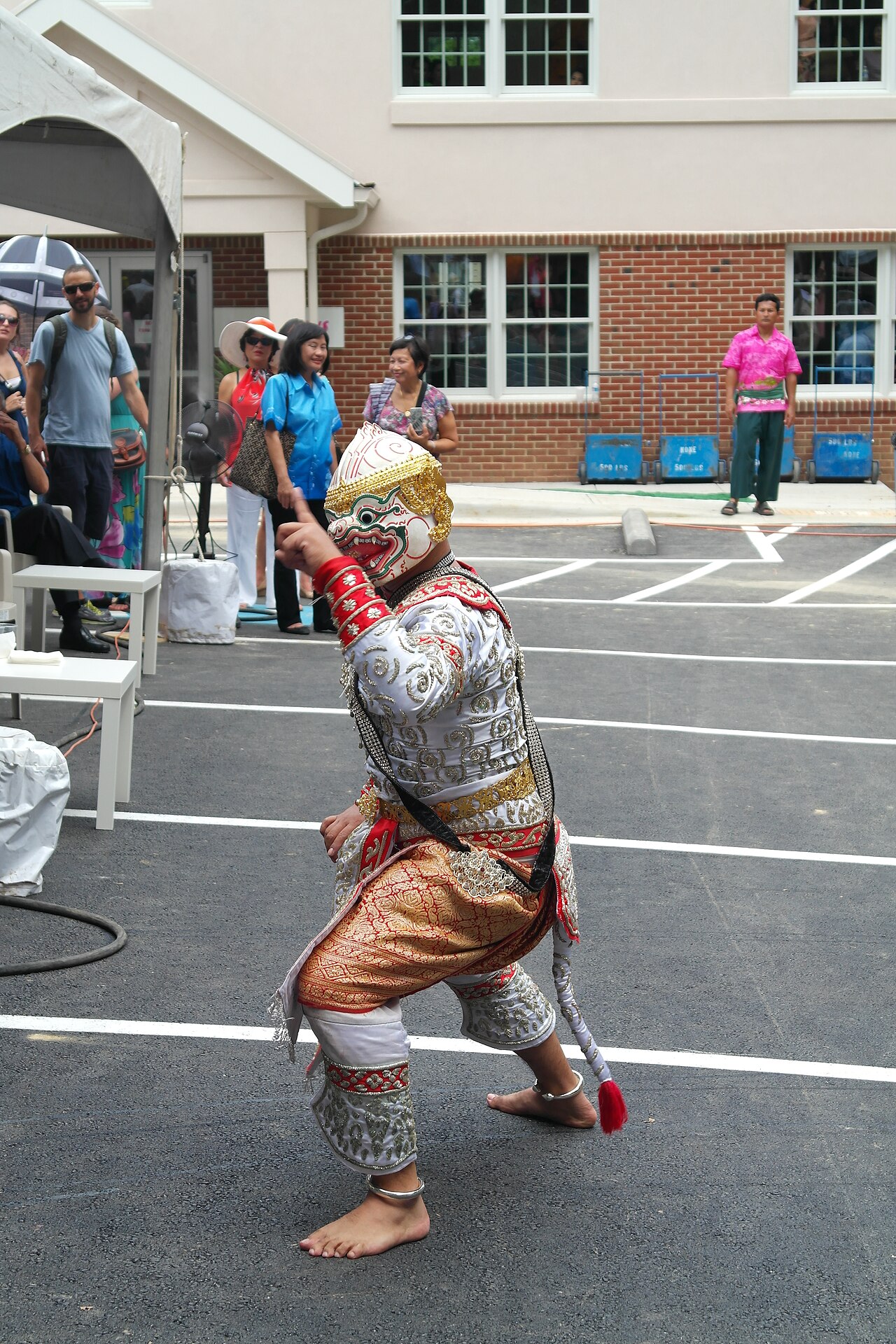 Hanuman figure — Wat Thai Village DC 2013
