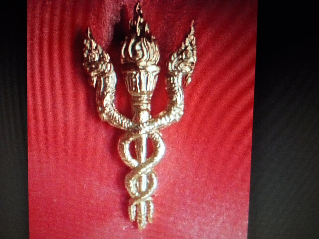 Naga pendant — พญานาคคบเพลิง