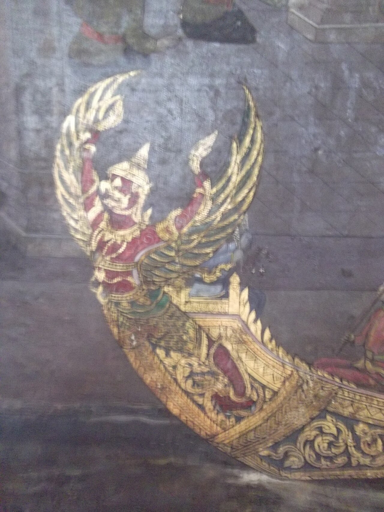 Phaya Khrut (the garuda) — This is a photo of a monument in Thailand identified by the ID