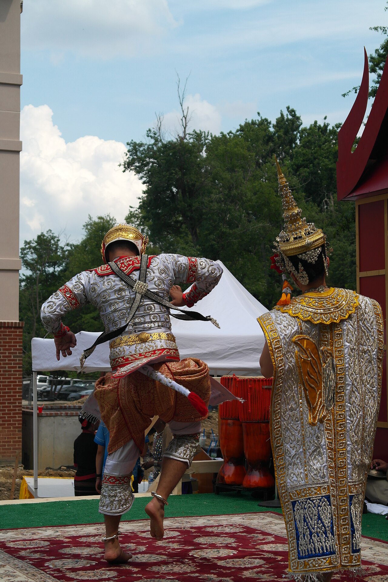 Hanuman figure — Wat Thai Village DC 2013