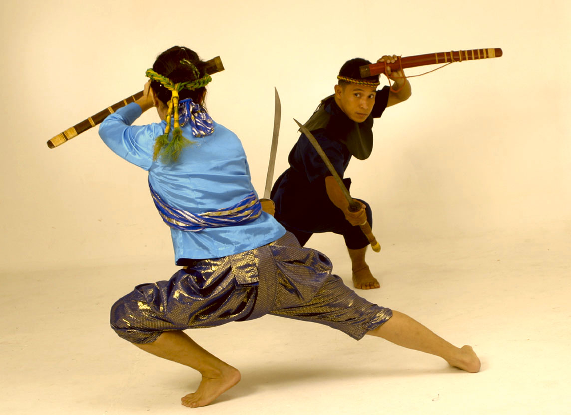 Prachiat (yantra head-cloth / armband) — Krabi Krabong sword