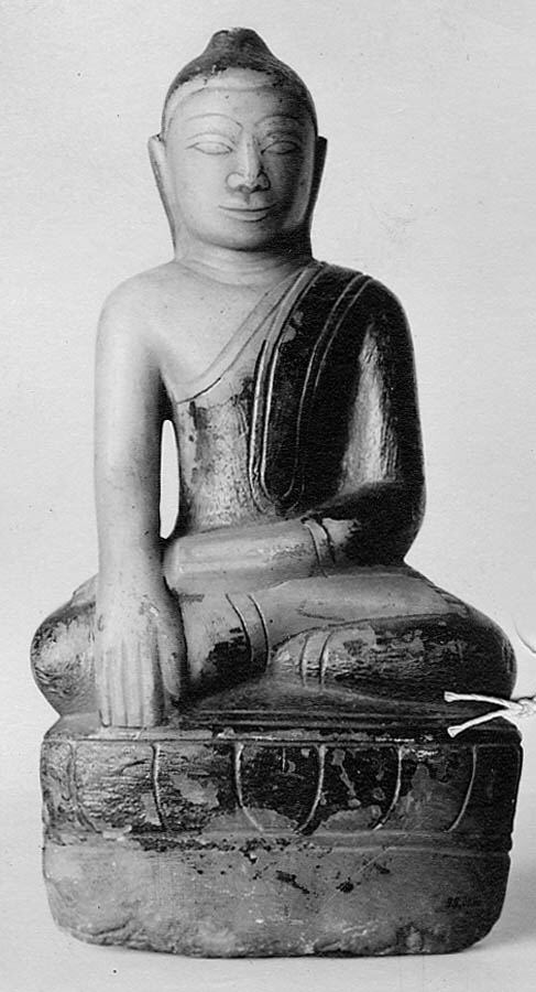 Khmer bronze amulet (Angkorian and post-Angkorian figurines) — Cambodia; Statuette; Sculpture