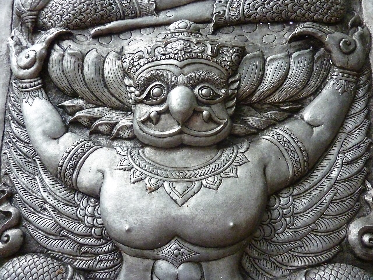 Phaya Khrut (the garuda) — 072 Garuda, Wat Sri Suphan, Chiang Mai