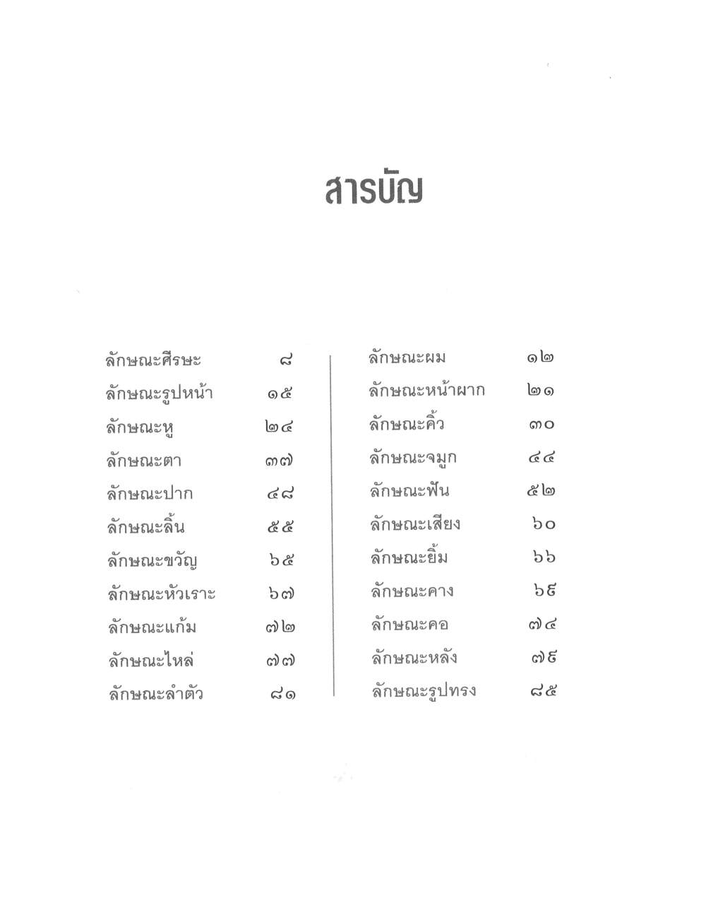 Physiognomy Reading Women, PDF page 2 — original scan