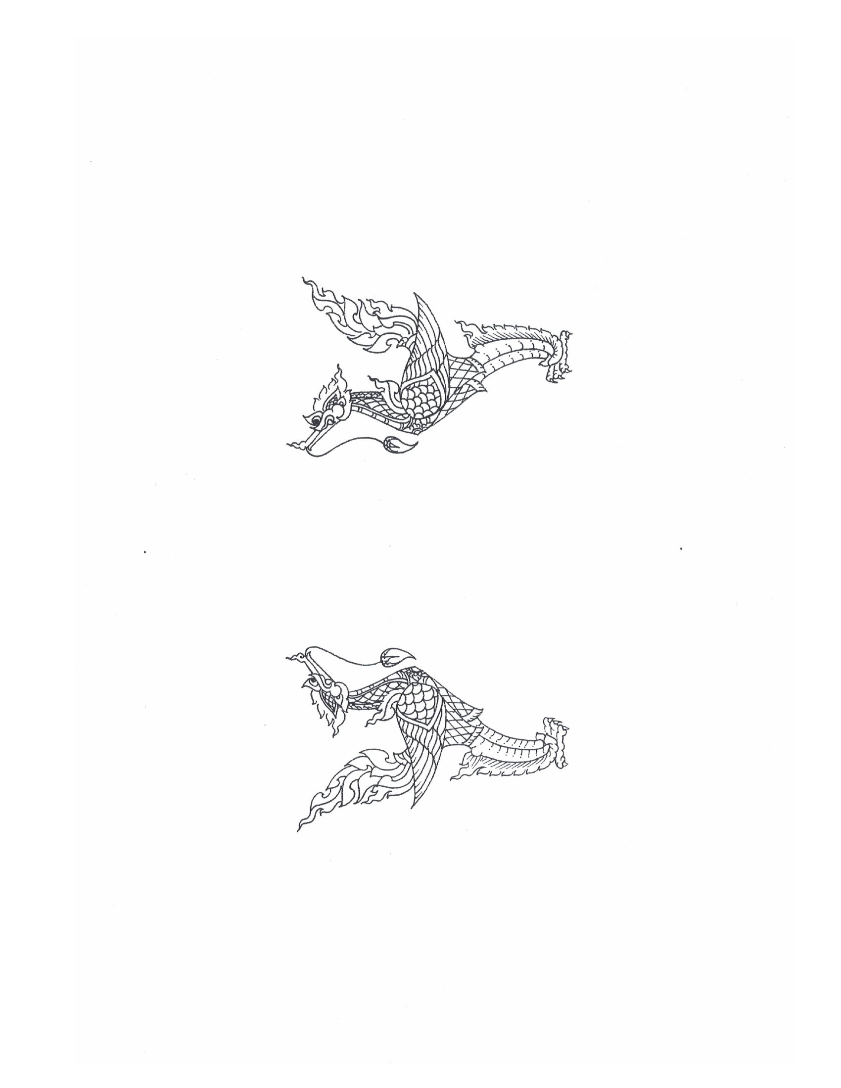 Sak Yant Stencils For Tracing, PDF page 76 — original scan