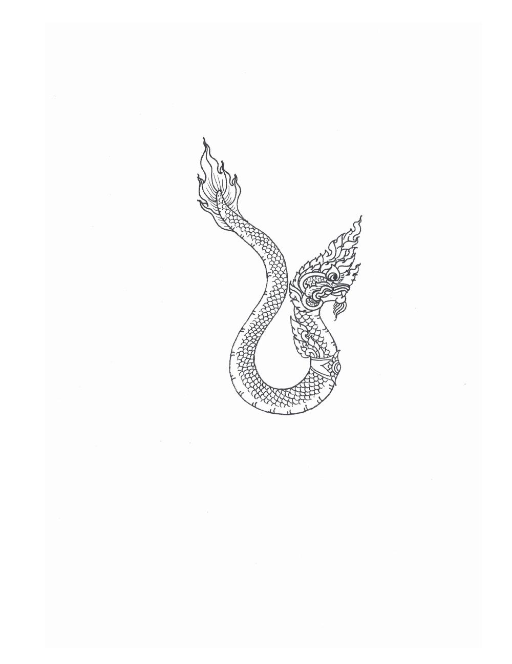 Sak Yant Stencils For Tracing, PDF page 84 — original scan
