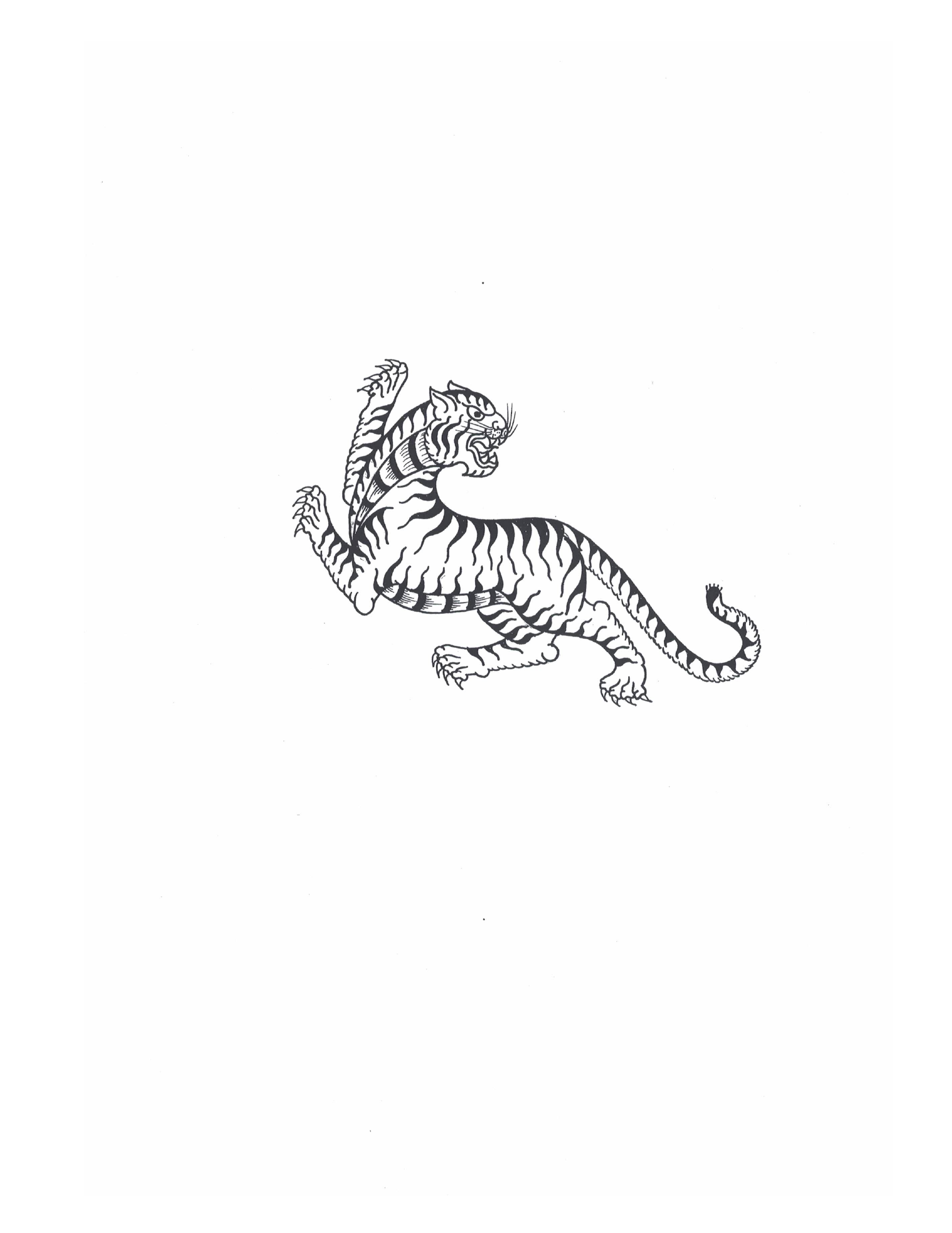 Sak Yant Stencils For Tracing, PDF page 95 — original scan