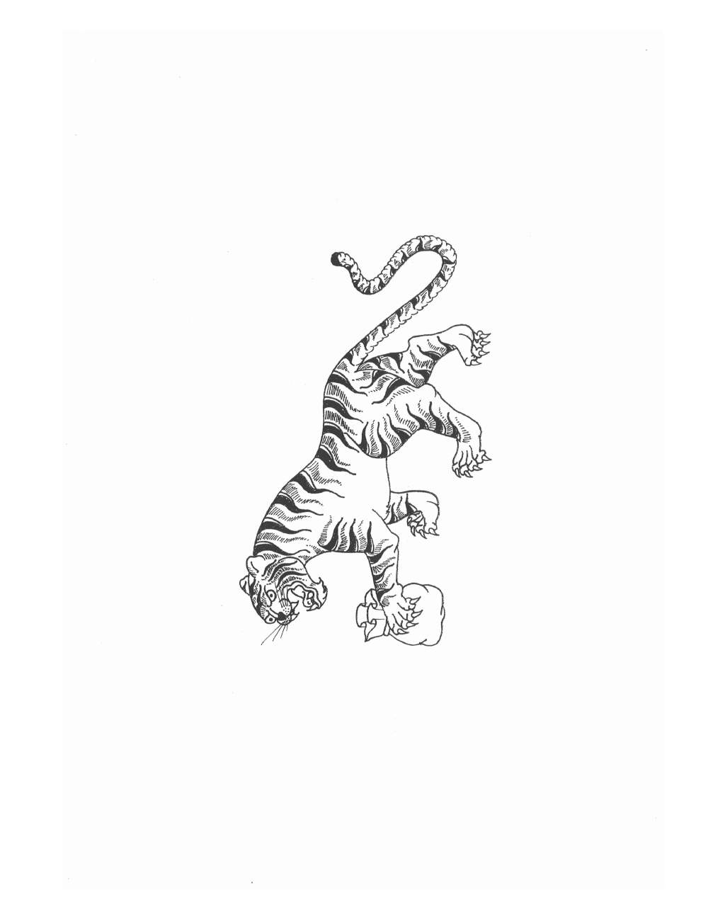 Sak Yant Stencils For Tracing, PDF page 97 — original scan