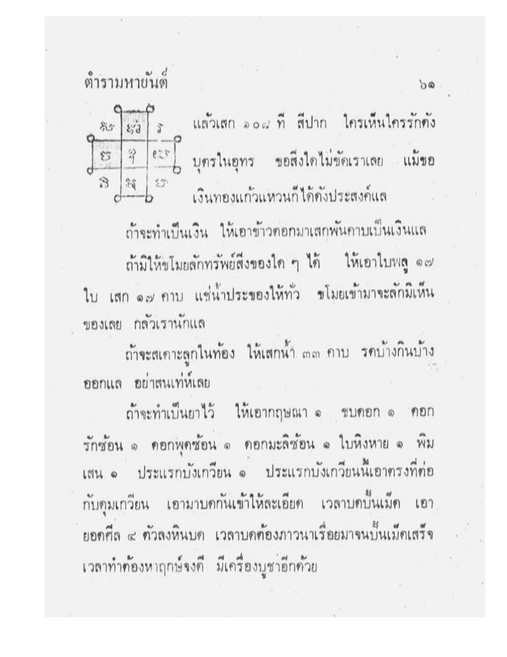Maha Yant Manual, PDF page 64 — original scan