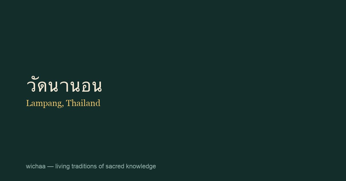 วัดนานอน