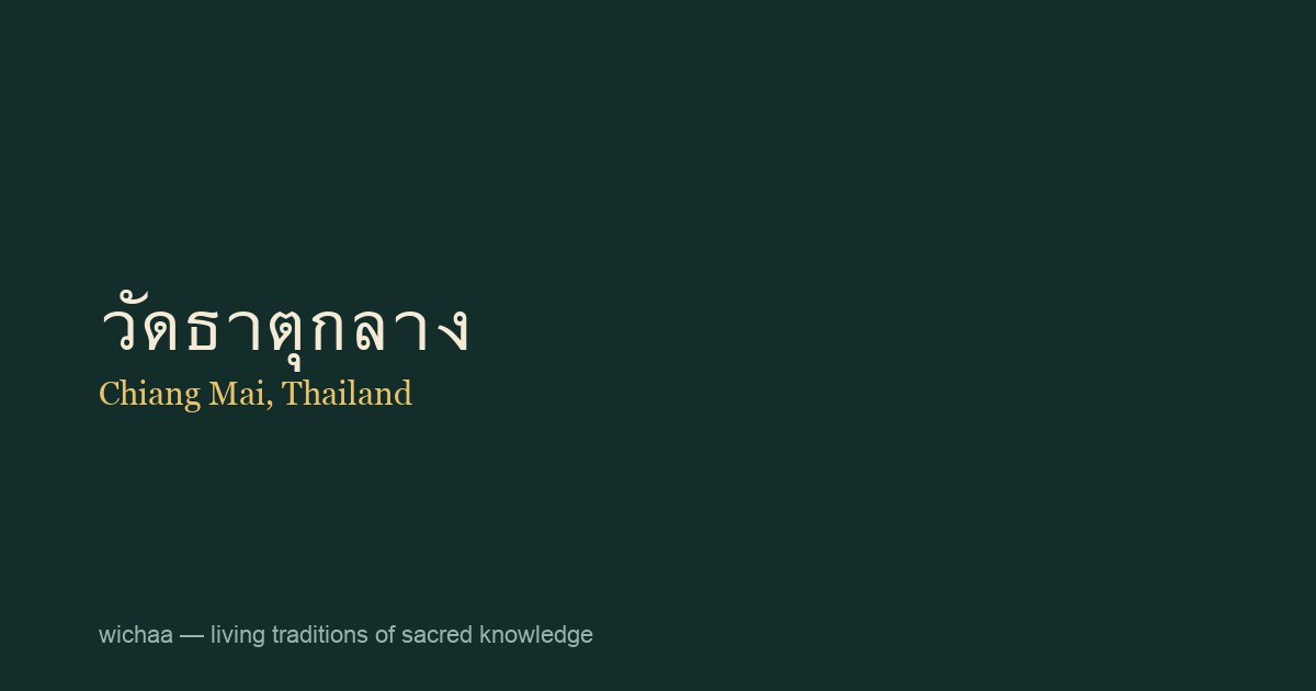 วัดธาตุกลาง