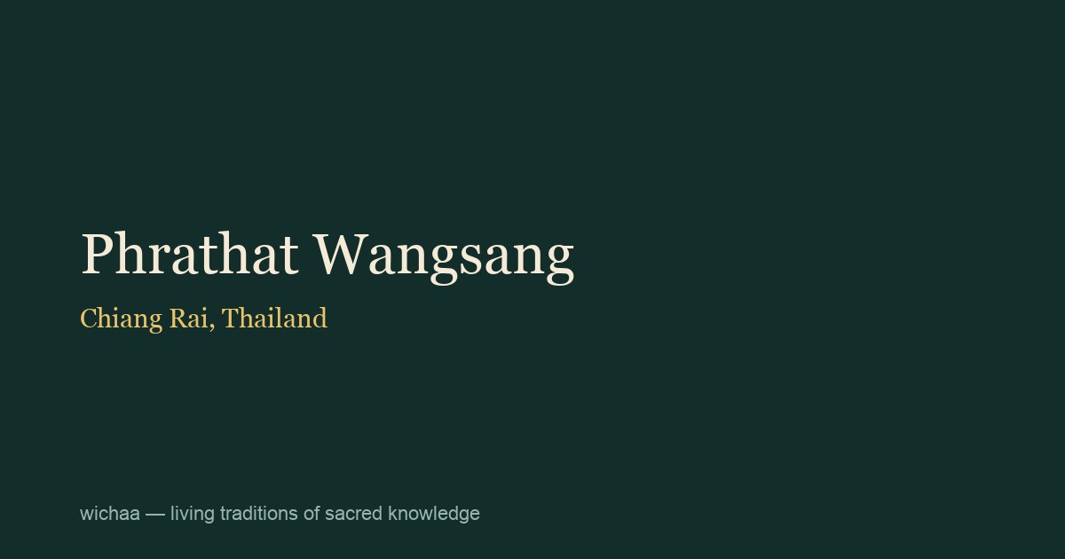 Phrathat Wangsang