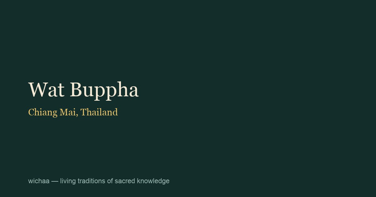 Wat Buppha