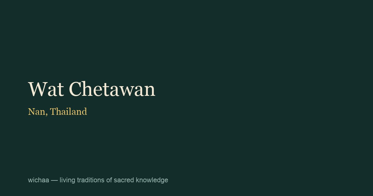 Wat Chetawan
