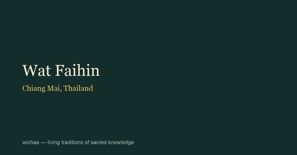 Wat Faihin