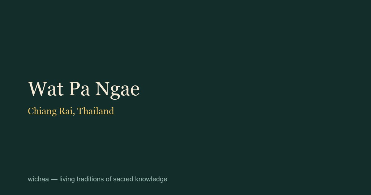 Wat Pa Ngae