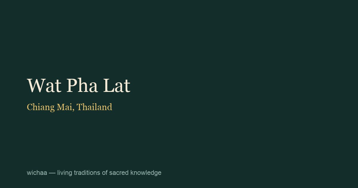 Wat Pha Lat