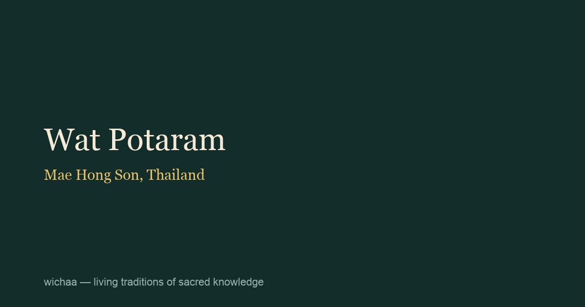 Wat Potaram