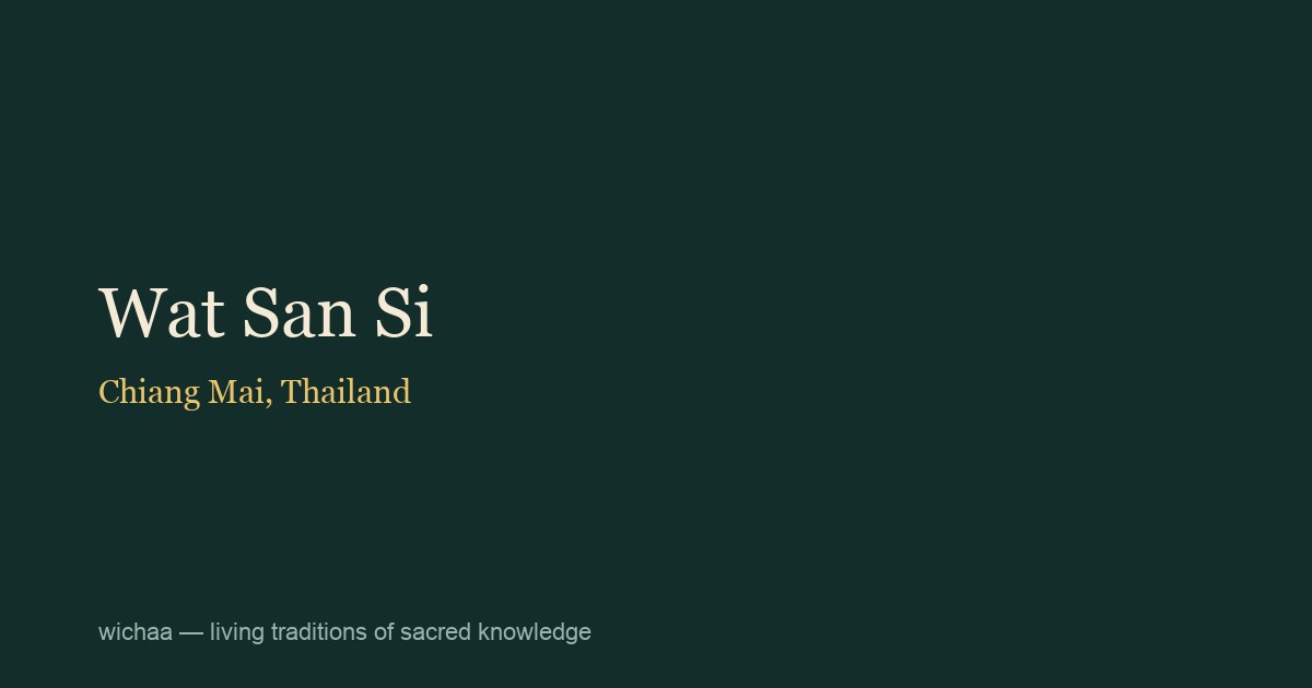 Wat San Si