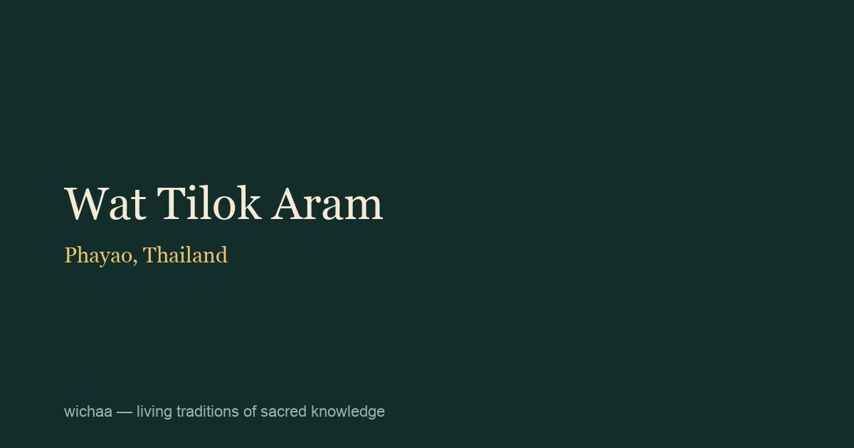 Wat Tilok Aram