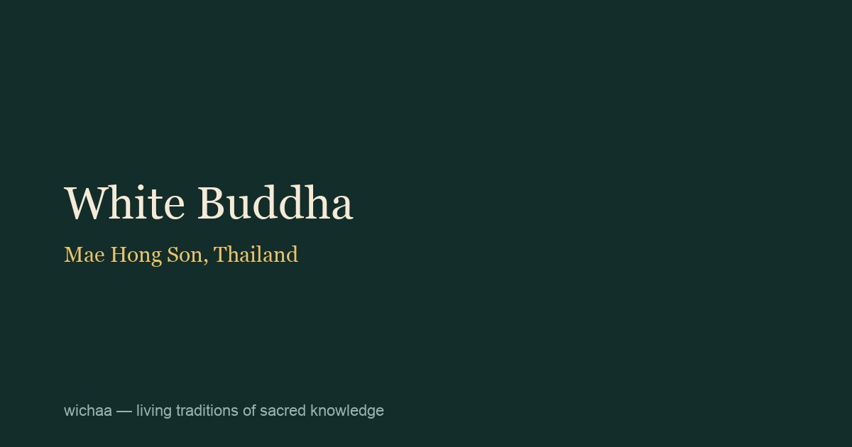 White Buddha